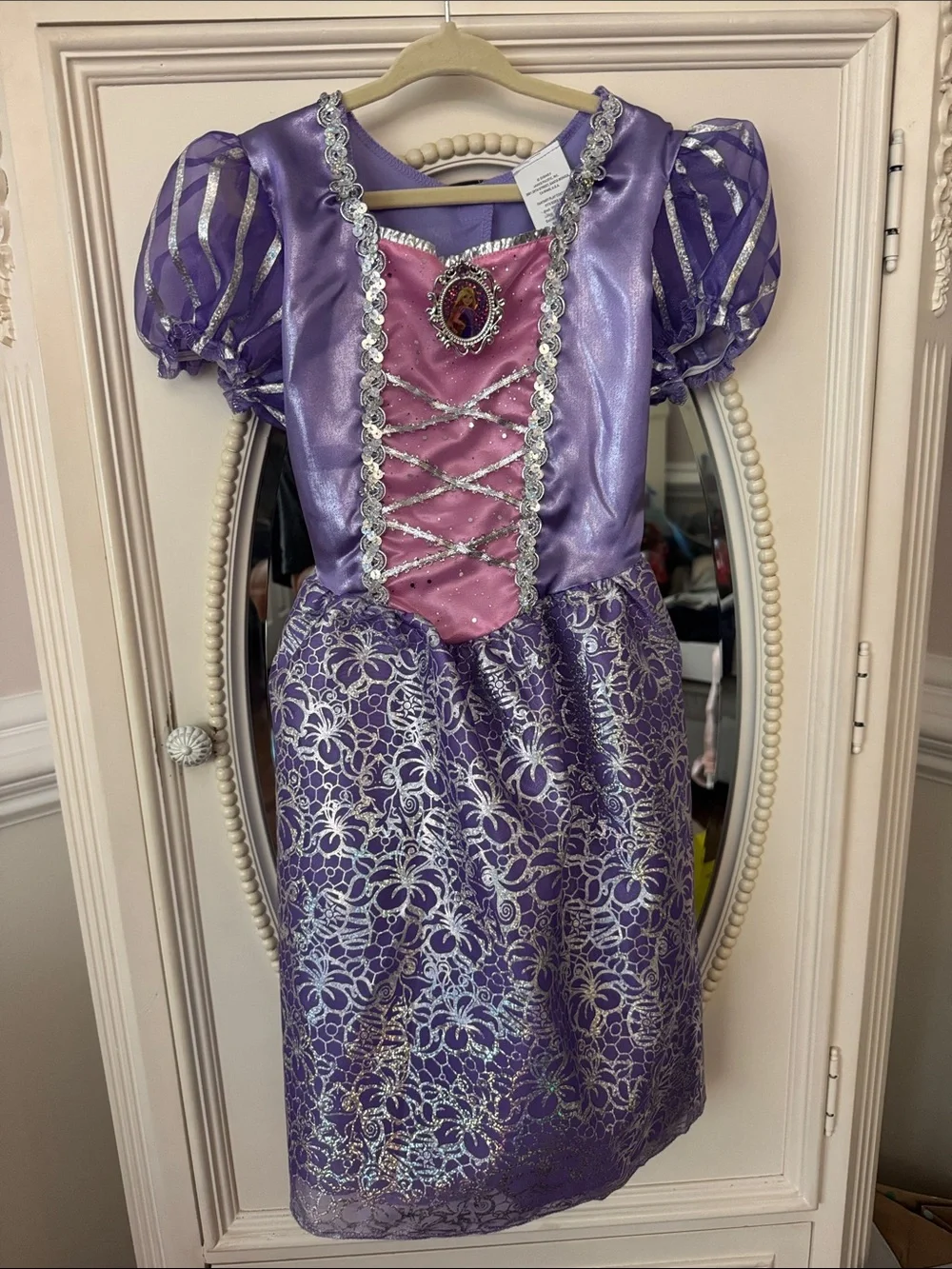 Disney rapunzel dress Purple and Pink Princess Kids Costume Dress size 4-6